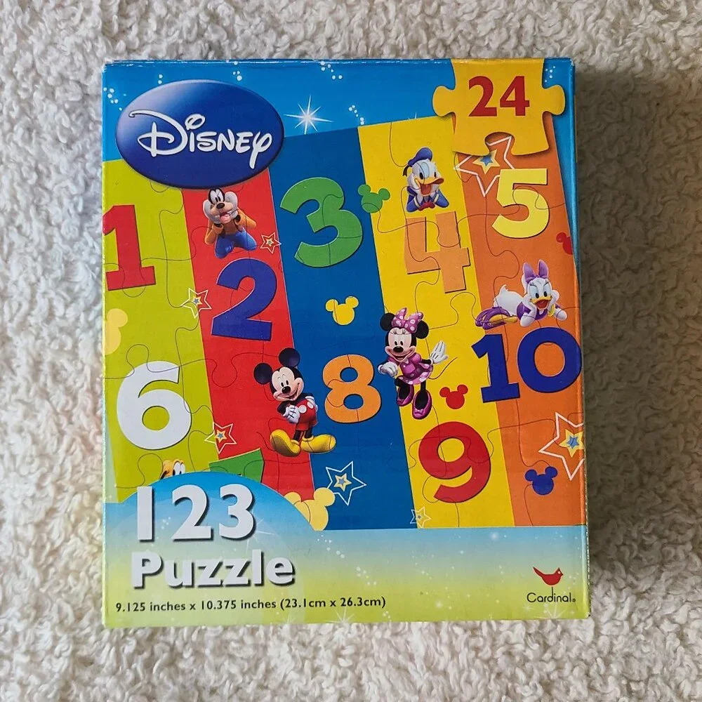 5/$30 Disney ABC Puzzle and 123 Puzzle